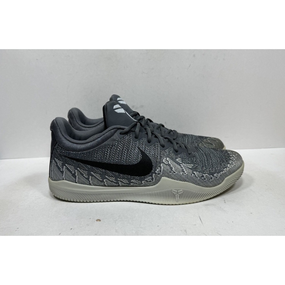 Nike Kobe Mamba Rage Men's Sz 13 Dark Grey Black White Pure Platinum 908972-011